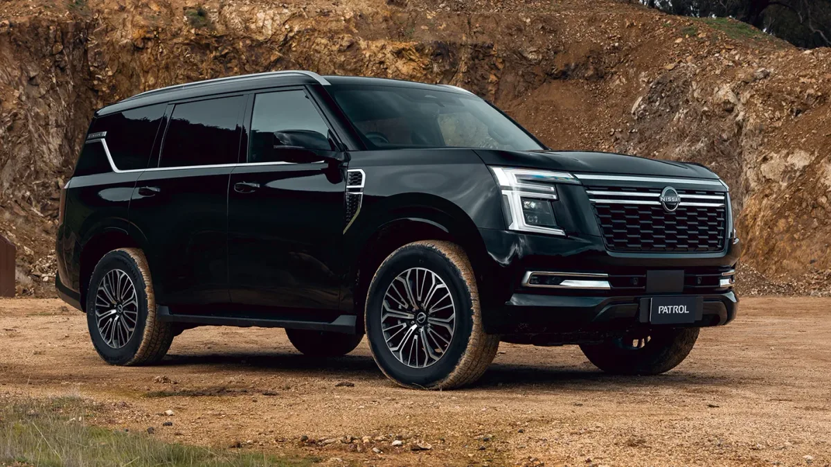Nissan Patrol Y63 photographed on loose surface